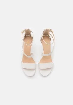Anna Field Leather - Sandales À Talons Hauts - White -Anna Field Chaussure 04a3641f834042cfaf613f2f5d1b2255