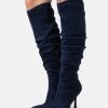 Anna Field Bottes - Blue