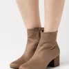 Anna Field Boots À Talons - Taupe