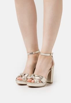 Anna Field Leather - Sandales À Talons Hauts - Gold