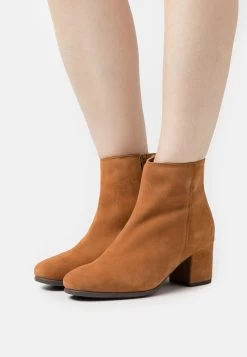 Leather - Bottines - Cognac