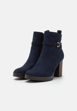 Anna Field Bottines À Plateau - Dark Blue -Anna Field Chaussure 48b62c617936459986dcb99464d9cd10