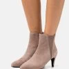Anna Field Leather - Boots À Talons - Taupe