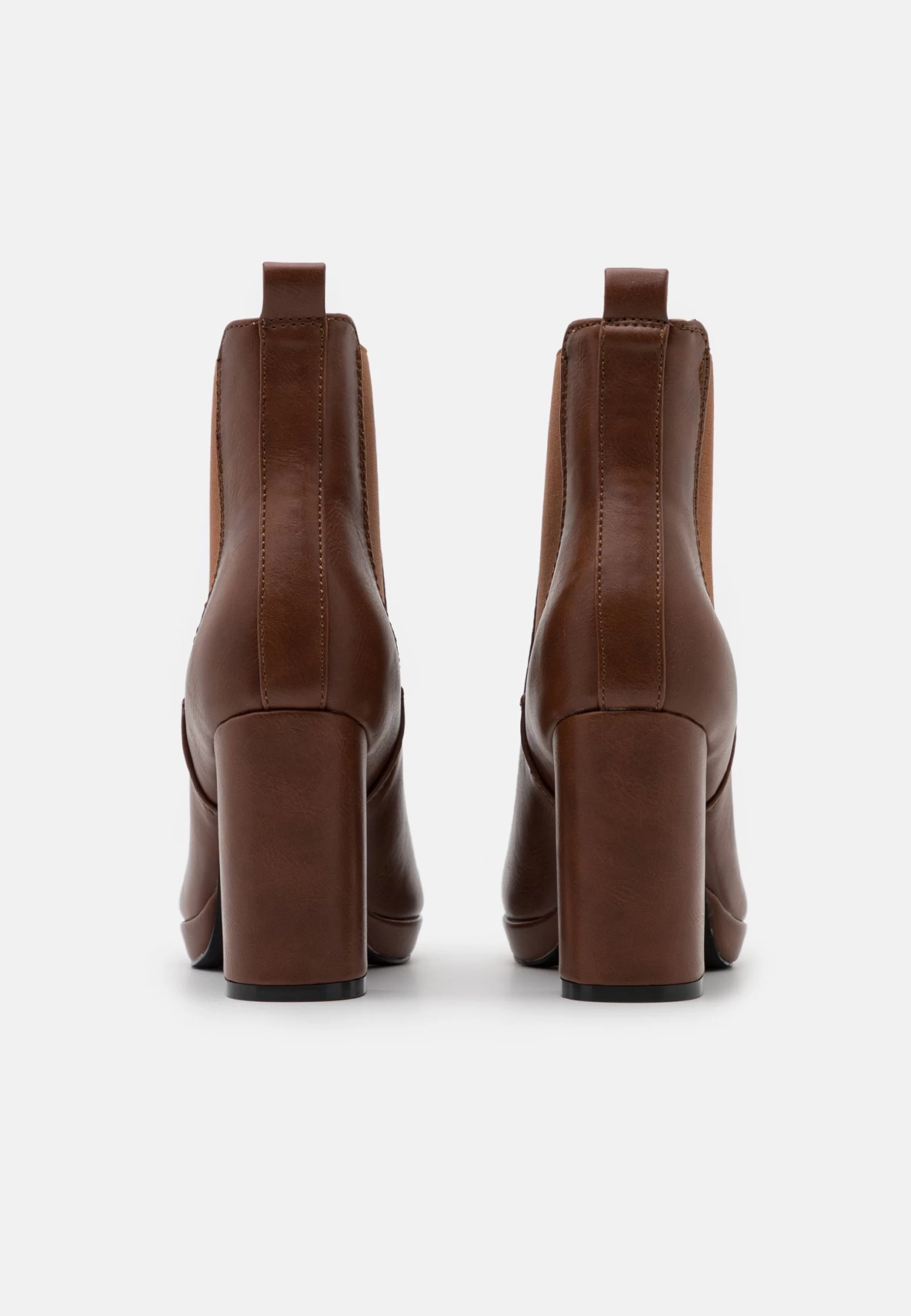 Anna Field Bottines À Talons Hauts - Cognac 4 Anna Field Bottines À Talons Hauts - Cognac – Image 4