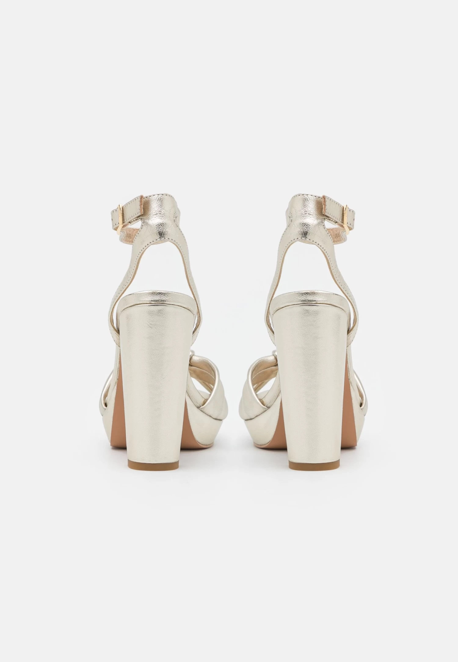 Anna Field Leather - Sandales À Talons Hauts - Gold 4 Anna Field Leather - Sandales À Talons Hauts - Gold – Image 4