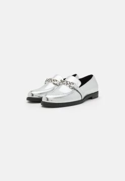 Anna Field Mocassins - Silver -Anna Field Chaussure 6878799dfd884947a08fdd2c99d30a9e