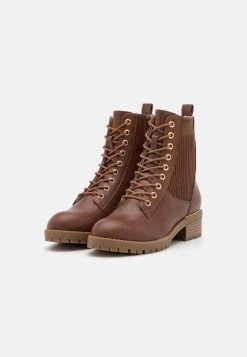 Winter Boot - Bottines À Lacets - Cognac -Anna Field Chaussure 6d8d952501314bedaeb975d9b9cbe48e