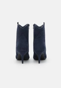 Anna Field Bottines À Talons Hauts - Dark Blue -Anna Field Chaussure 6ee6507ce7ba49f39ef26c3303504231