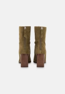 Anna Field Leather - Bottines - Khaki -Anna Field Chaussure 6f36b61b6fb34eaaa0c12c77c1eae48b