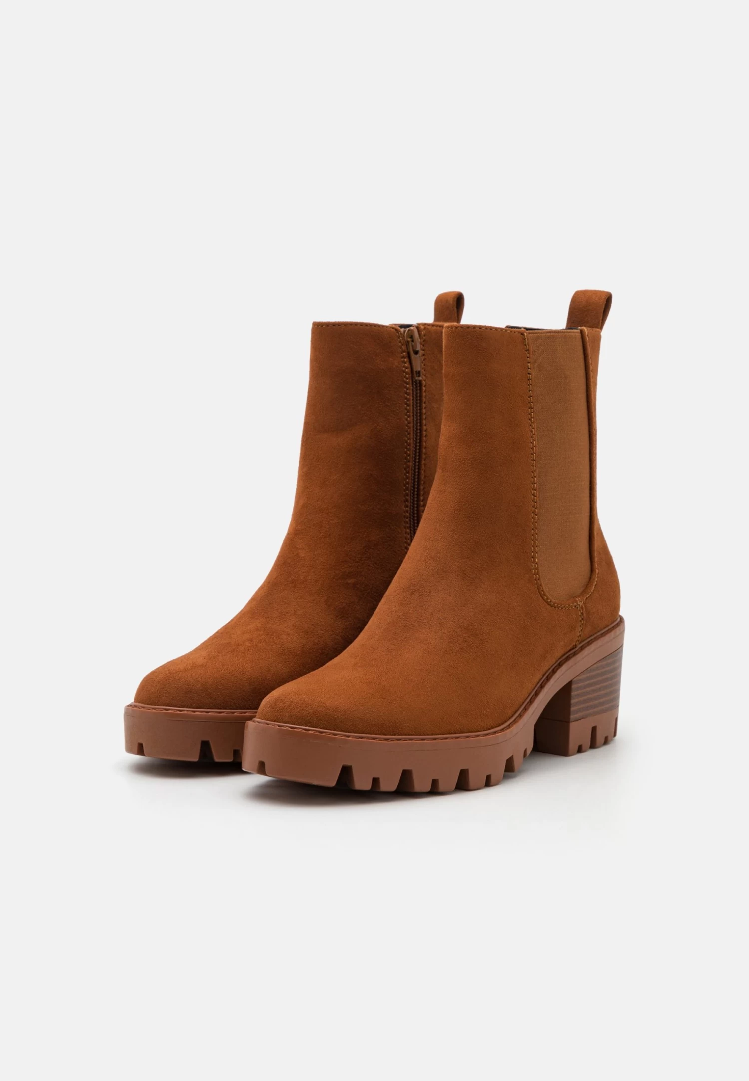 Anna Field Bottines À Plateau - Cognac 3 Anna Field Bottines À Plateau - Cognac – Image 3