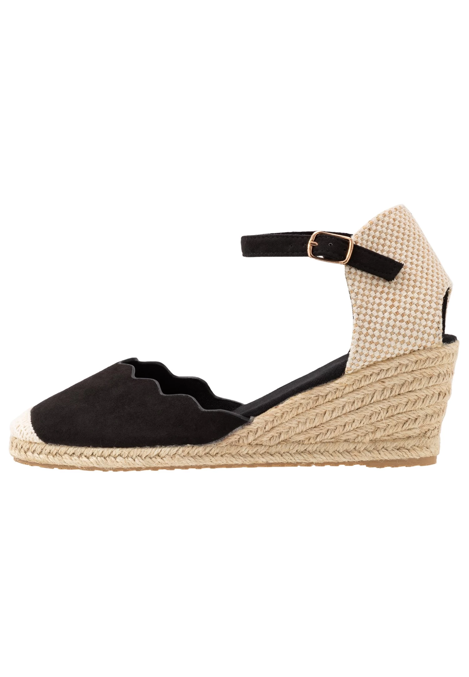 Escarpins Compensés - Black 2 Escarpins Compensés - Black – Image 2