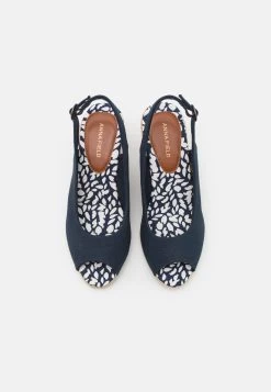 Anna Field Sandales Compensées - Dark Blue -Anna Field Chaussure 79b0215c3e014530a5fdae7dc3254f00