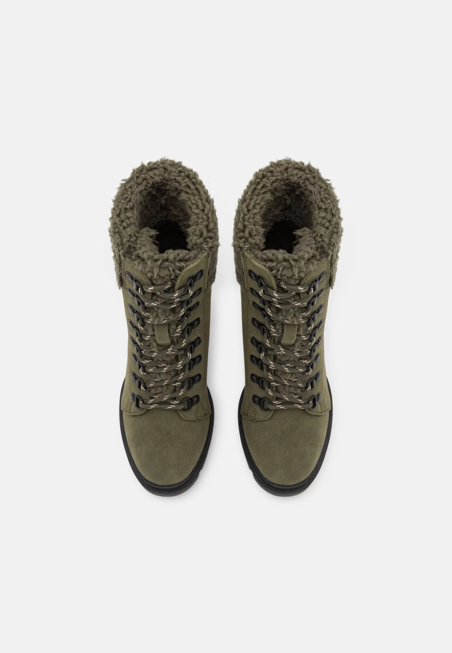 Anna Field Leather - Bottines À Lacets - Khaki 6 Anna Field Leather - Bottines À Lacets - Khaki – Image 6