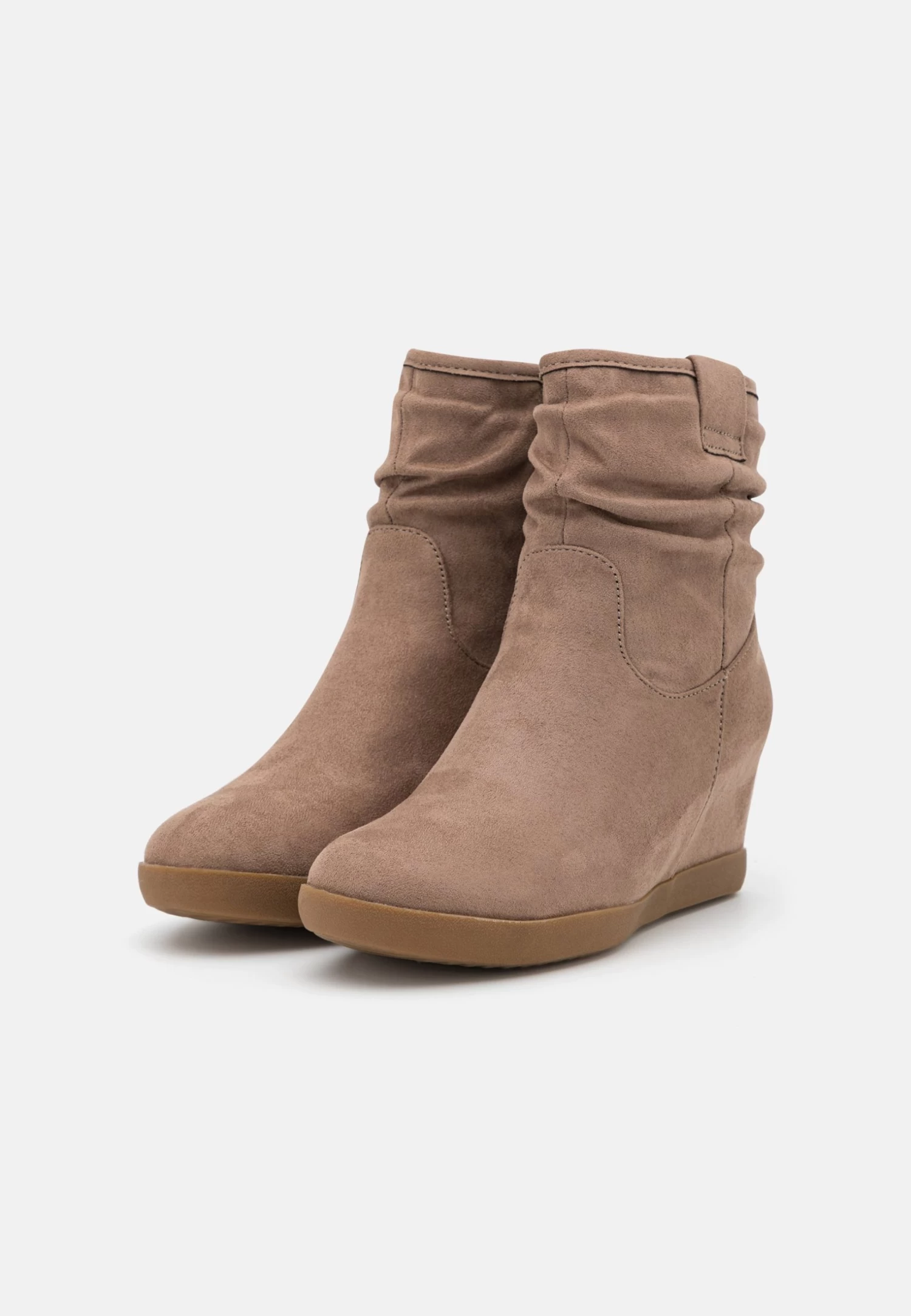 Anna Field Winter Boot - Bottines Compensées - Taupe 3 Anna Field Winter Boot - Bottines Compensées - Taupe – Image 3