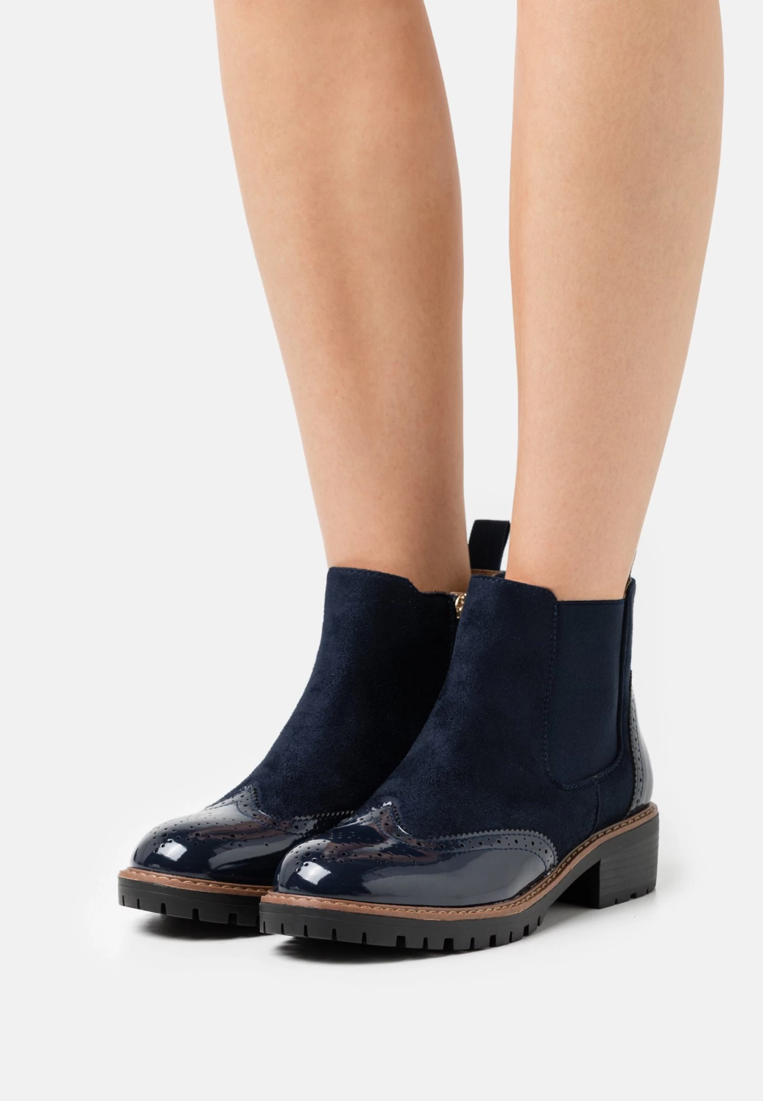 Anna Field Comfort - Boots À Talons - Blue 1 Anna Field Comfort - Boots À Talons - Blue