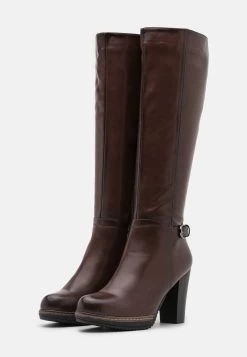 Anna Field Bottes À Talons Hauts - Dark Brown -Anna Field Chaussure 9b96b463abea4f89a0a4fb05d4a63959