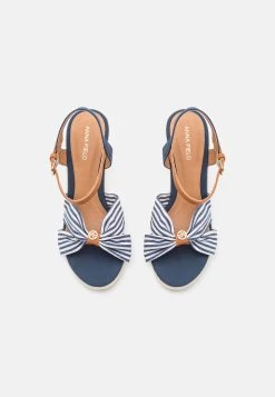 Anna Field Sandales À Talons Hauts - Dark Blue -Anna Field Chaussure a76bcc586d834830b19c484ea84d9cb3