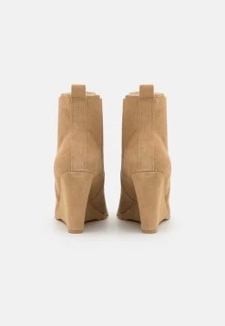 Anna Field Leather Winter Boot - Bottines À Talons Hauts - Beige -Anna Field Chaussure b1612bf859ea4974a312097f2650d66b