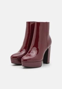 Anna Field Bottines À Talons Hauts - Dark Red -Anna Field Chaussure bbddd1c8a07444aa8ffbed290a1c4352