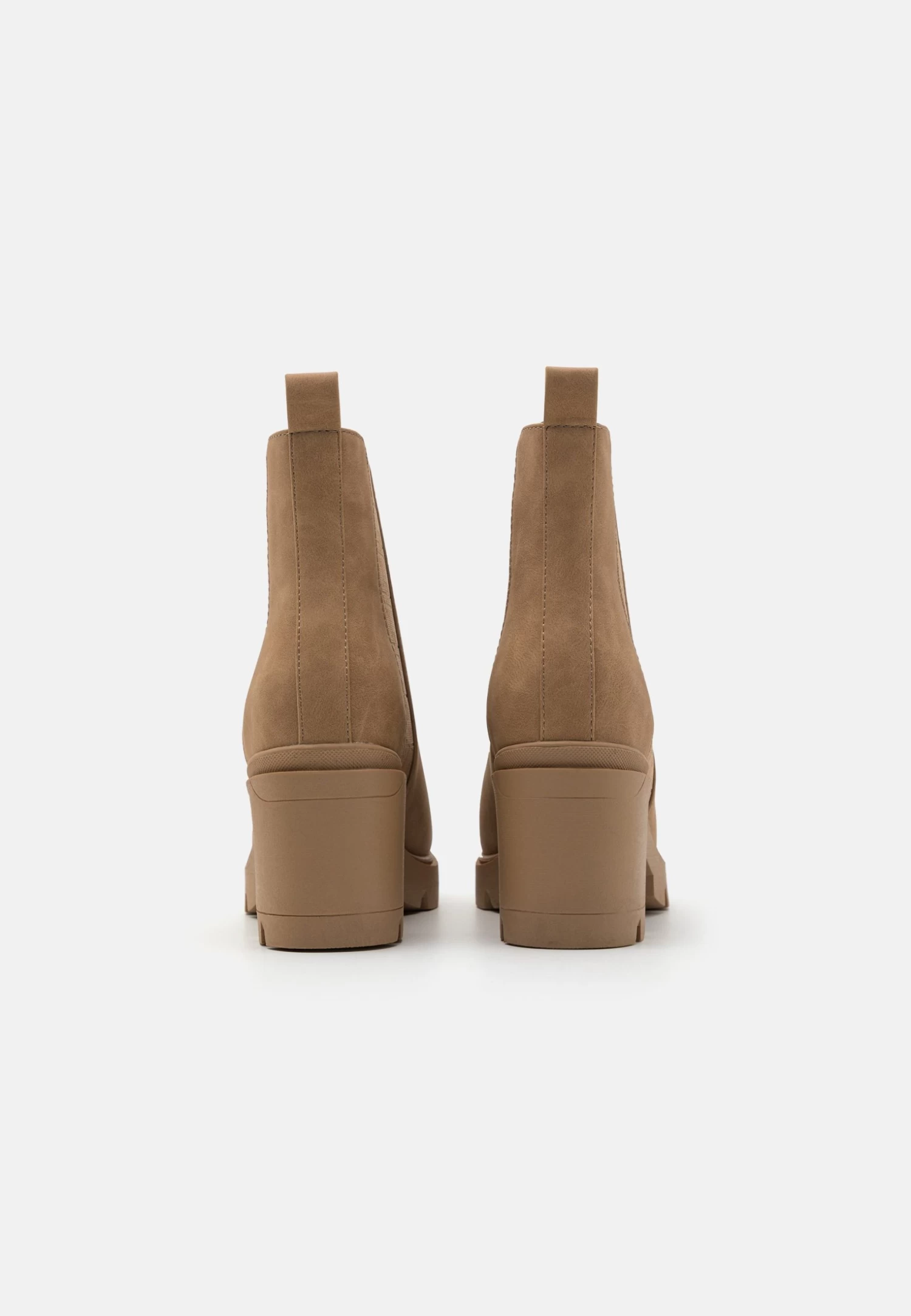 Anna Field Bottines À Plateau - Taupe 4 Anna Field Bottines À Plateau - Taupe – Image 4