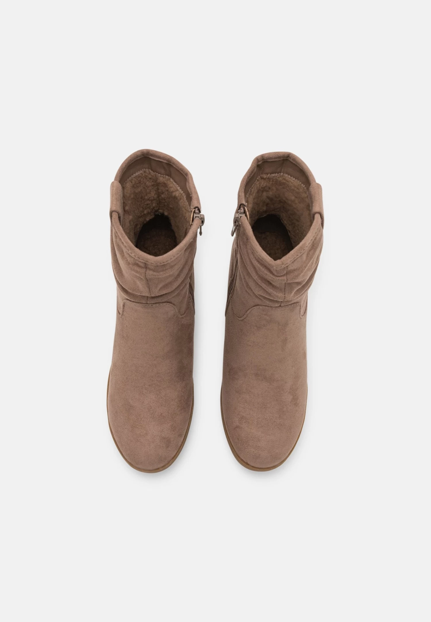 Anna Field Winter Boot - Bottines Compensées - Taupe 6 Anna Field Winter Boot - Bottines Compensées - Taupe – Image 6