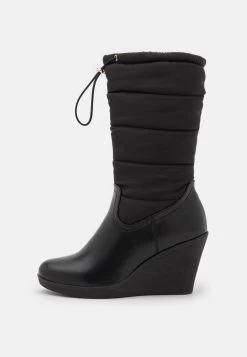 Anna Field Winter Boot - Bottes Compensées - Black -Anna Field Chaussure c3055feb3e9d446faaace963bfcffec8