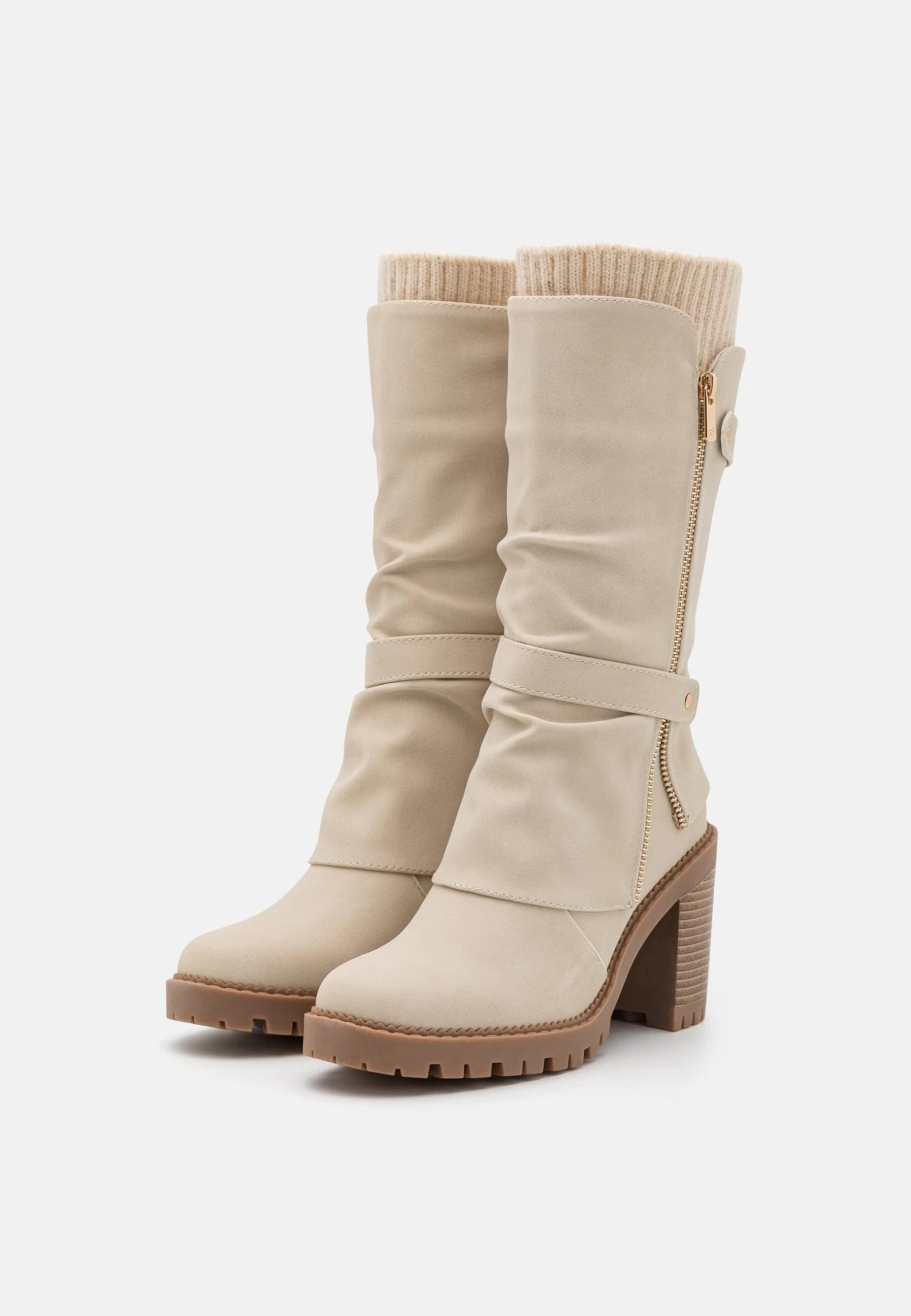 Anna Field Bottes - Beige 3 Anna Field Bottes - Beige – Image 3