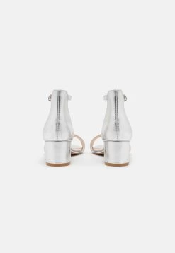 Anna Field Leather - Sandales - Silver -Anna Field Chaussure e37e868dff2f477fb18d93e4deba5f98