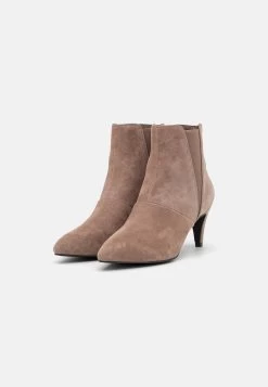 Anna Field Leather - Boots À Talons - Taupe -Anna Field Chaussure e51d87efbb934eeaadde1f3bab86e276