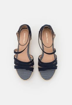 Anna Field Sandales À Plateforme - Blue -Anna Field Chaussure ecf63198ac624bec9a830dff6fb555de